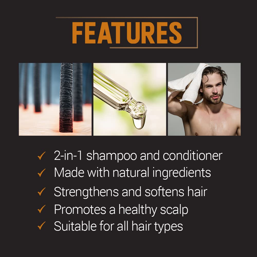 Foto 5 pulgar | Champú Y Acondicionador Woody's 2 En 1 Thickening 355 Ml Para Hombres - Venta Internacional.