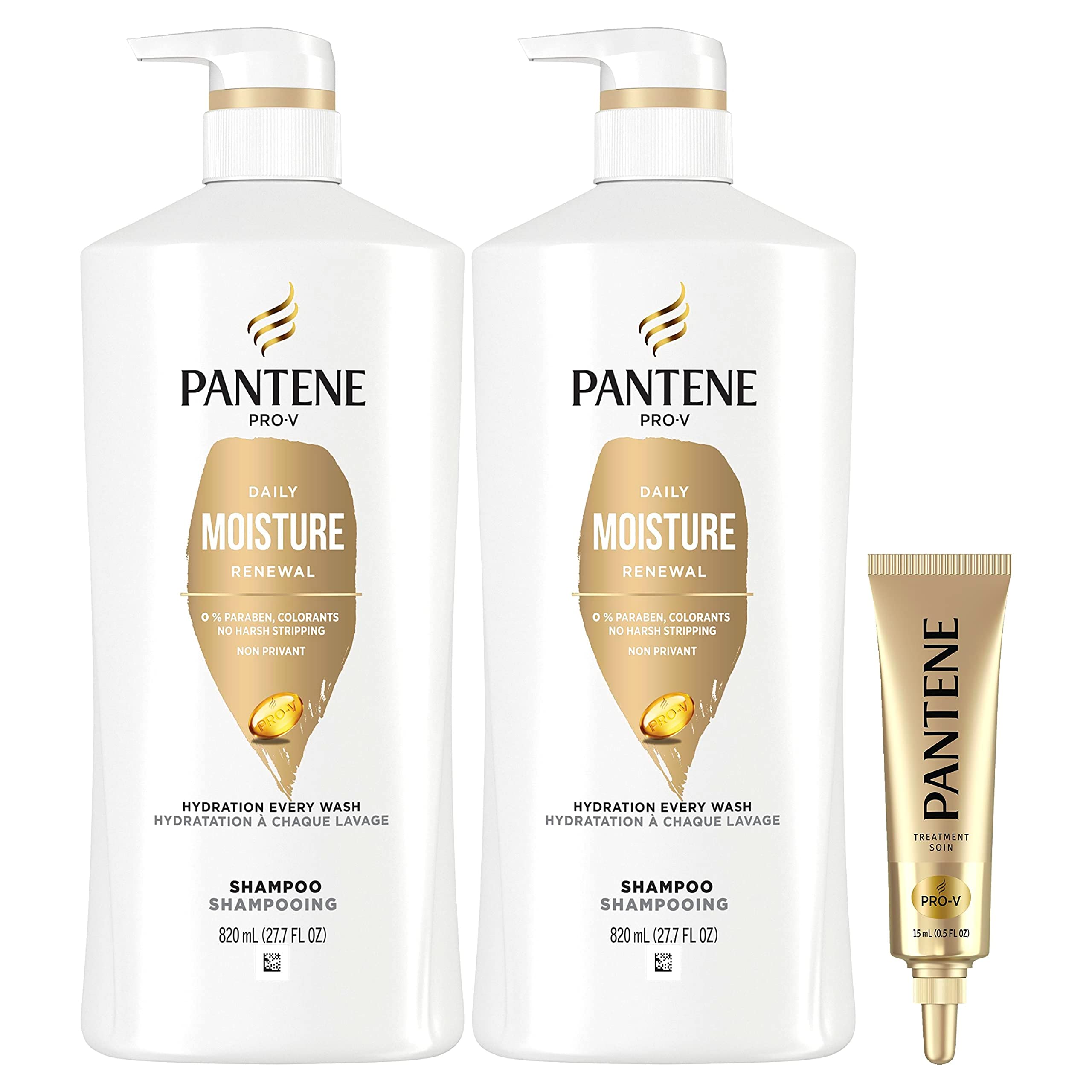Foto 2 pulgar | Champú Y Mascarilla Para El Cabello Pantene Daily Moisture Renewal 800 Ml - Venta Internacional.
