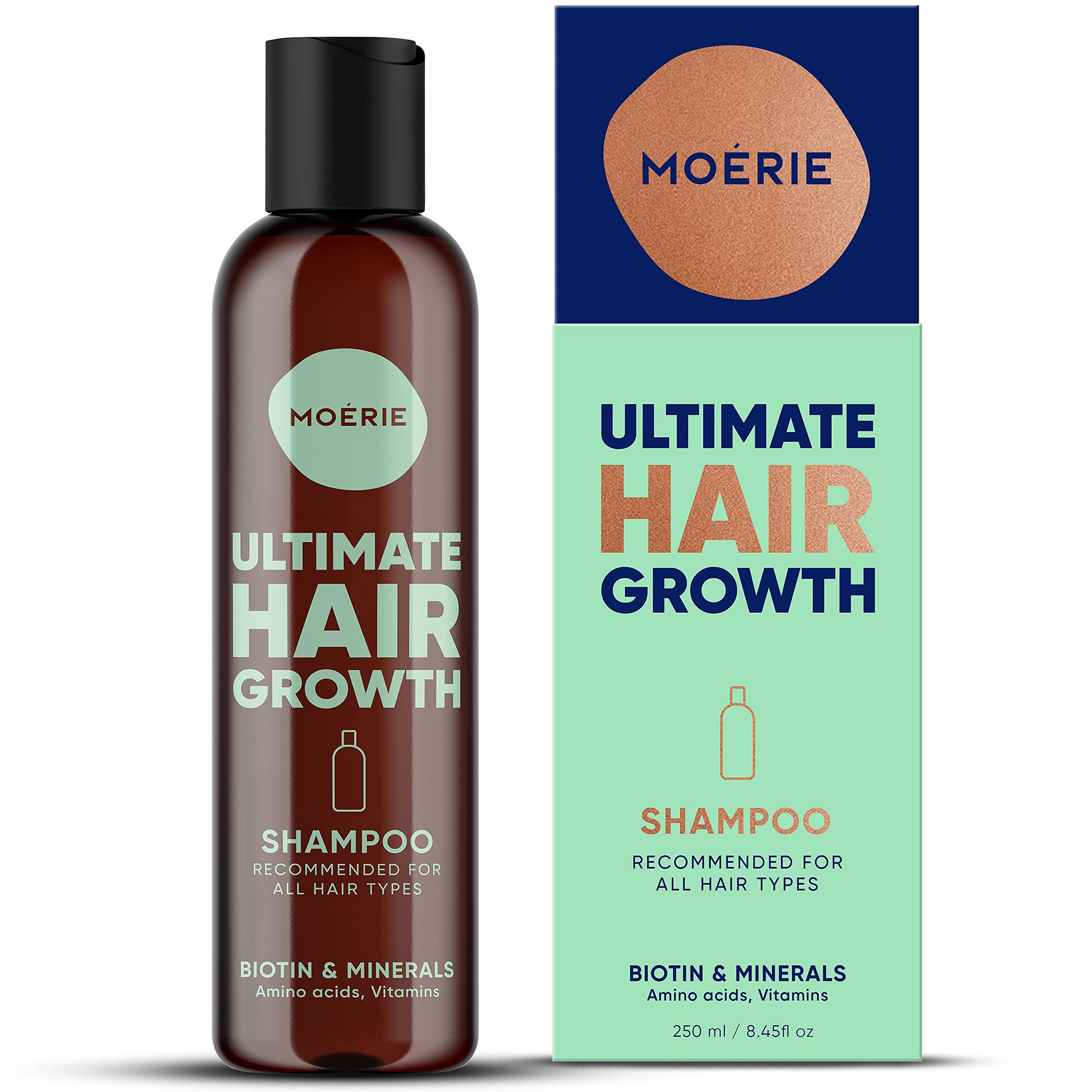 Foto 2 pulgar | Champú M Moérie Moerie Ultimate Hair Growth 250 Ml, Vegano - Venta Internacional.