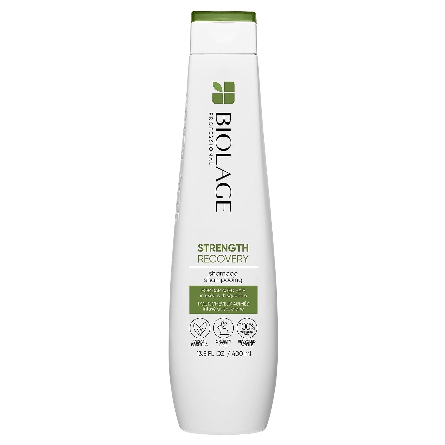Foto 2 pulgar | Champú Biolage Strength Recovery Limpia Suavemente El Cabello 400 Ml - Venta Internacional.