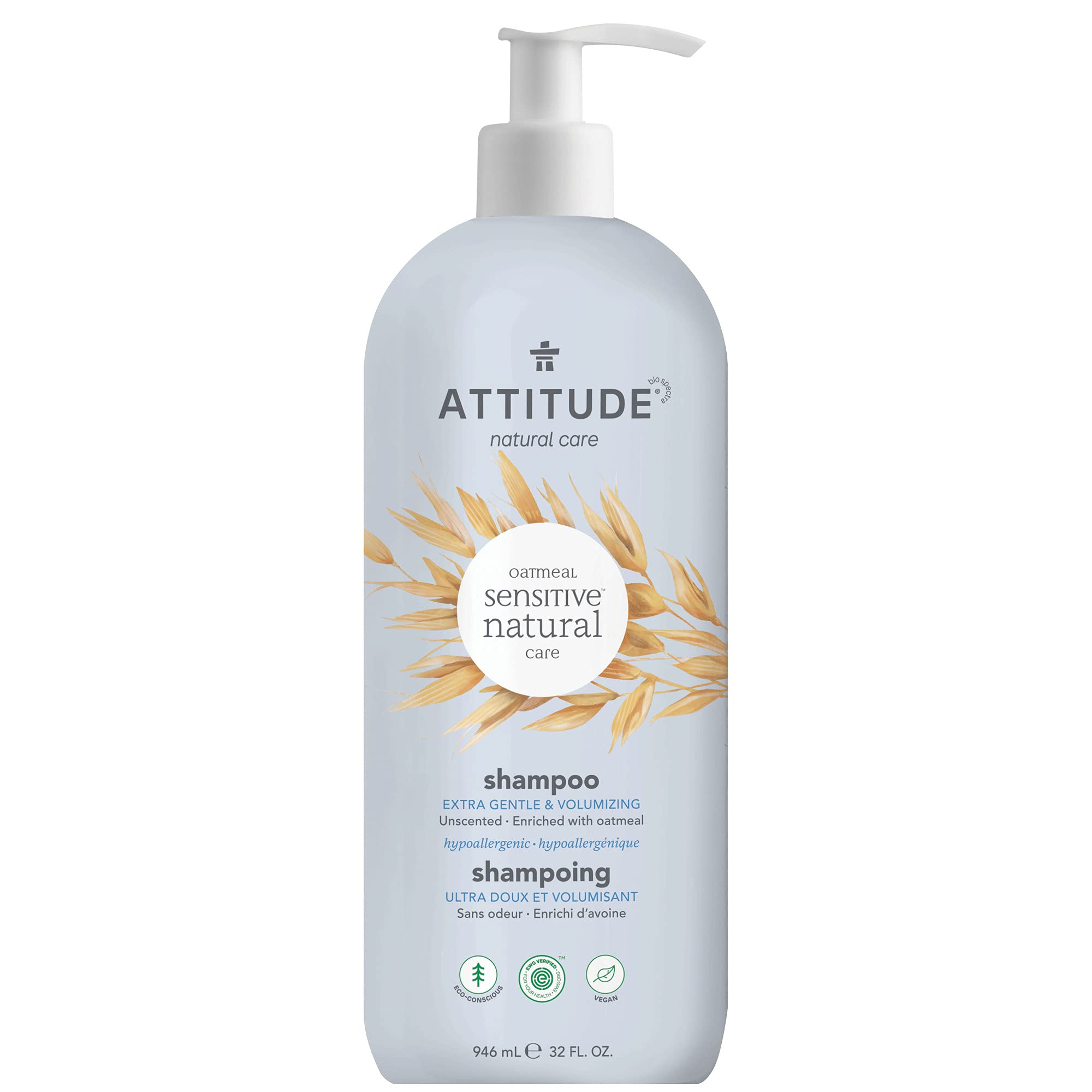 Foto 1 | Champú Attitude Volume And Shine Para Pieles Sensibles 946 Ml - Venta Internacional.