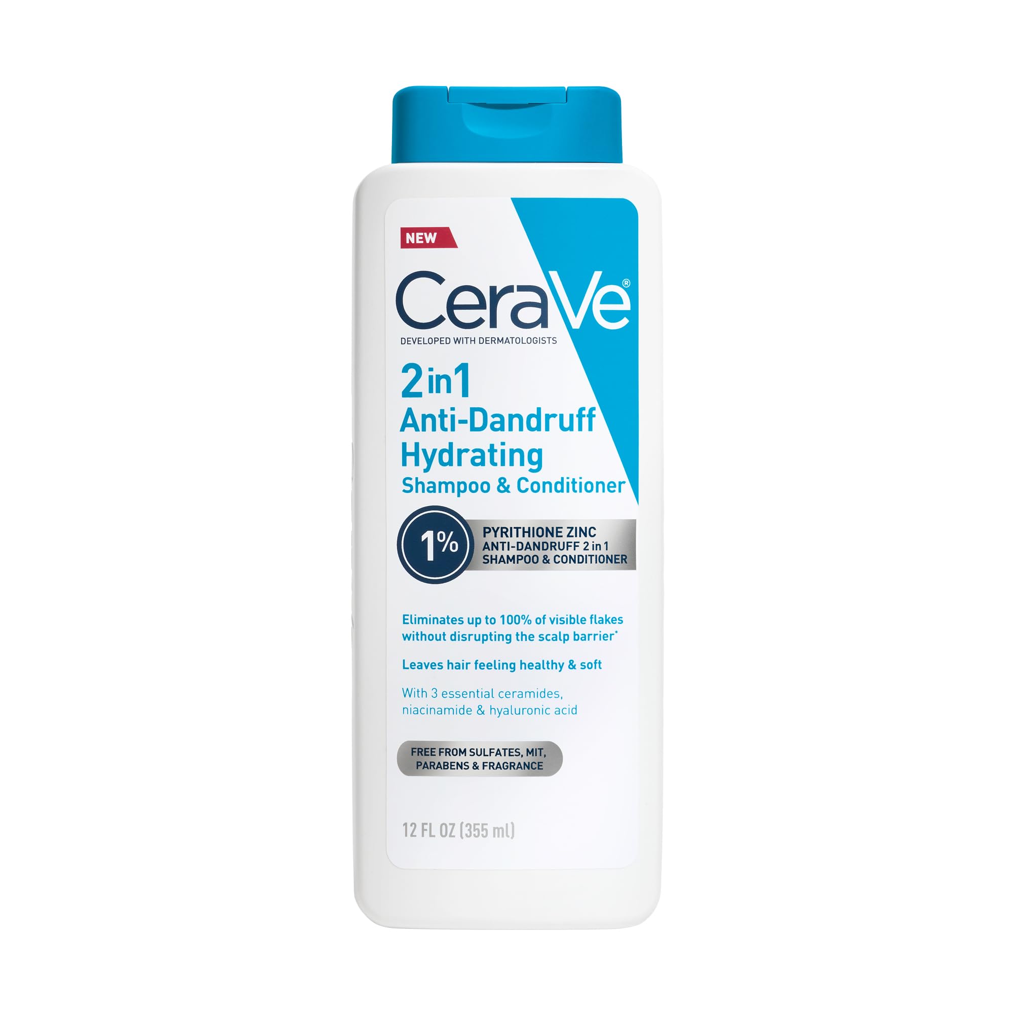 Foto 2 pulgar | Champú Y Acondicionador Cerave 2 En 1 Hidratante Anticaspa - Venta Internacional.