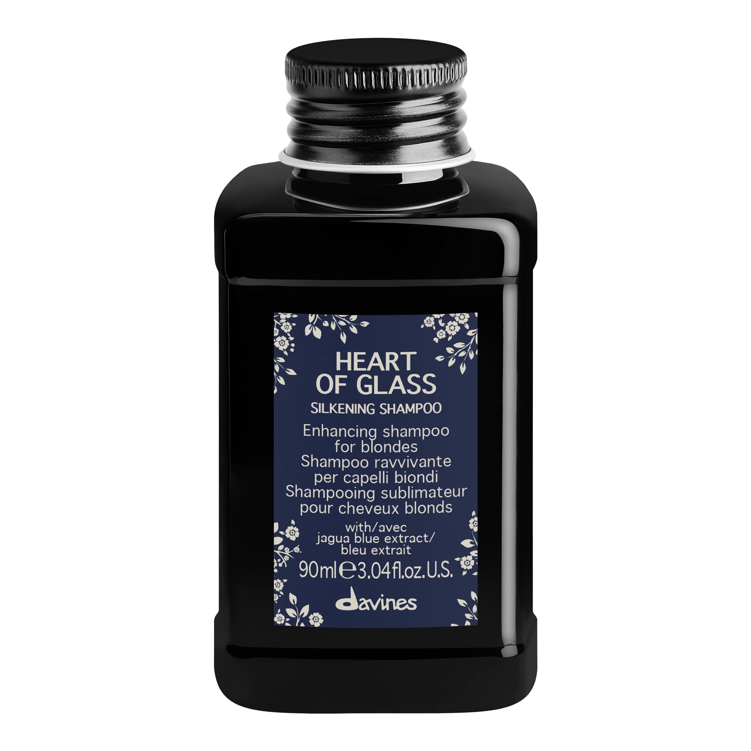 Foto 2 pulgar | Shampoo Davines Heart Of Glass Silkening For Blonde Care 90 Ml - Venta Internacional
