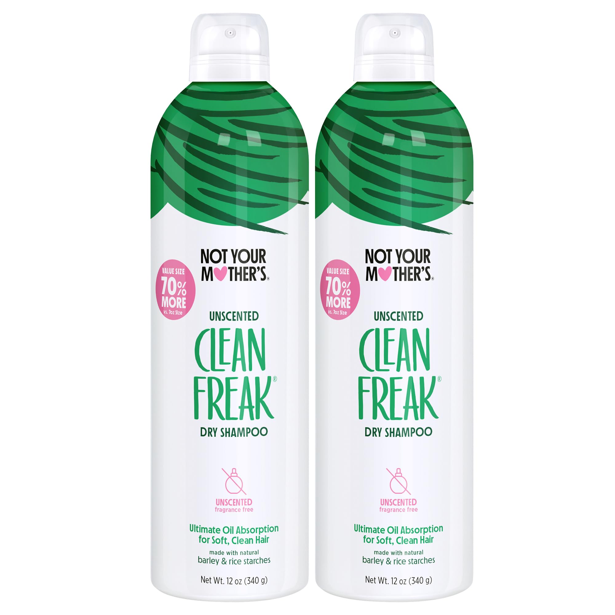 Foto 2 pulgar | Champú en Seco Not Your Mother's Clean Freak sin Olor 2 Piezas de 340 g C/U - Venta Internacional