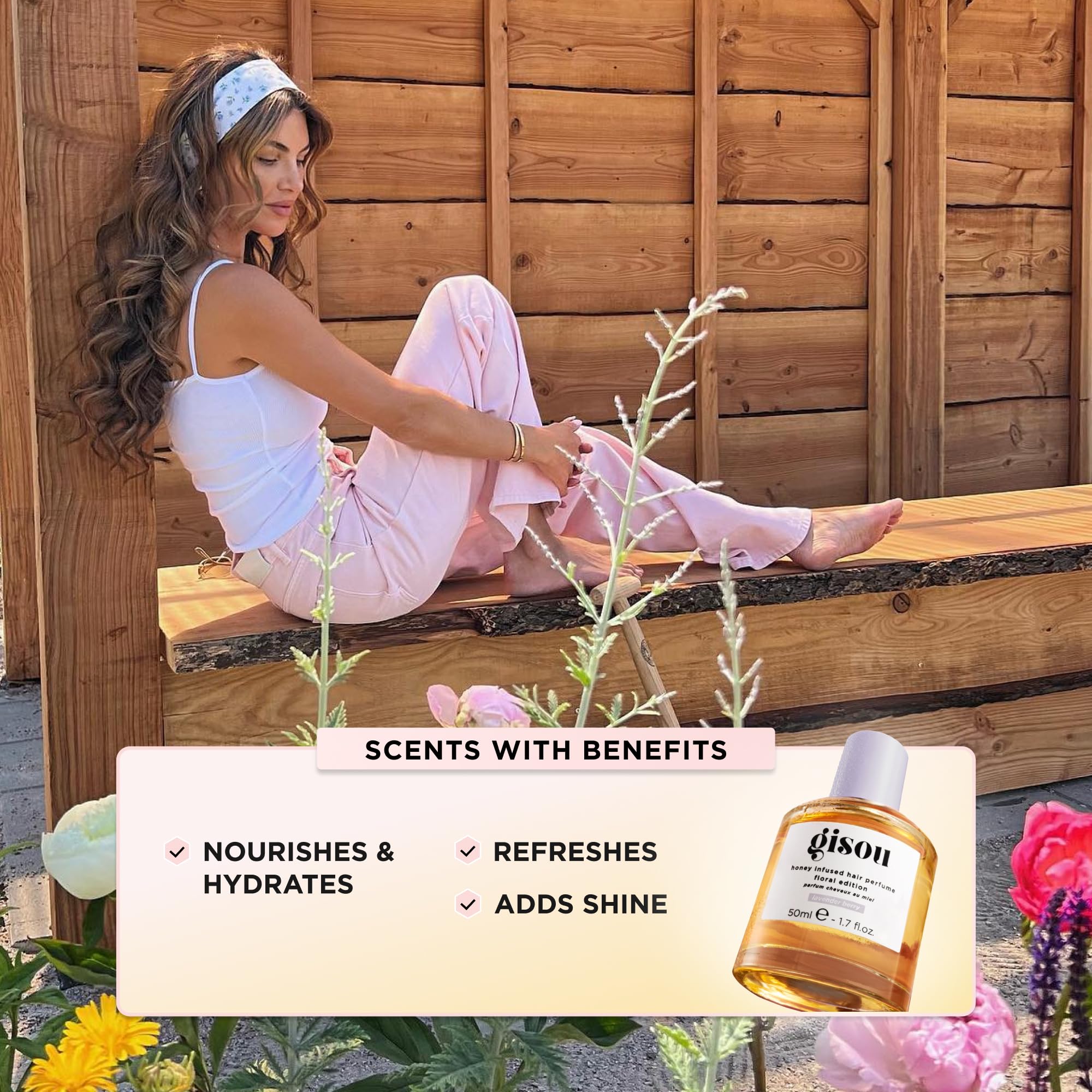 Foto 5 | Perfume para el Cabello Gisou Honey Infused Floral Edition 50 ml - Venta Internacional