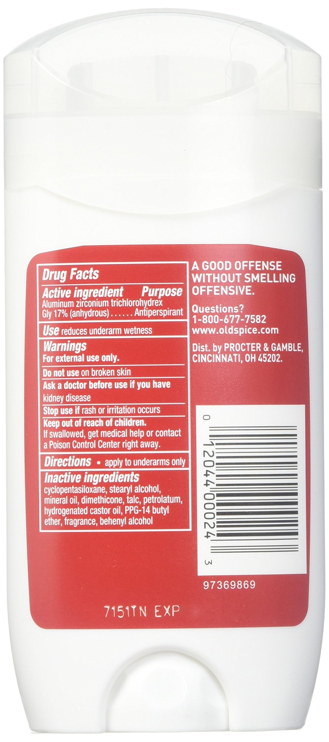 Foto 3 pulgar | Desodorante Old Spice High Endurance Fresh 24 Horas, 89 Ml (paquete De 3) - Venta Internacional.