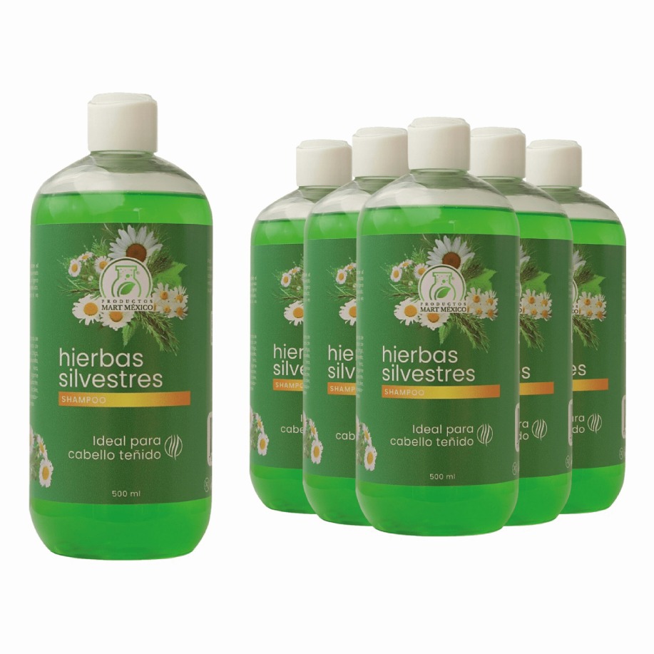 Foto 2 pulgar | Shampoo Hierbas Silvestres Pack