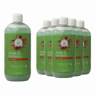 Foto 1 | Shampoo De Chile & Romero Pack 6 Piezas
Productos Mart Mexico 500 Ml