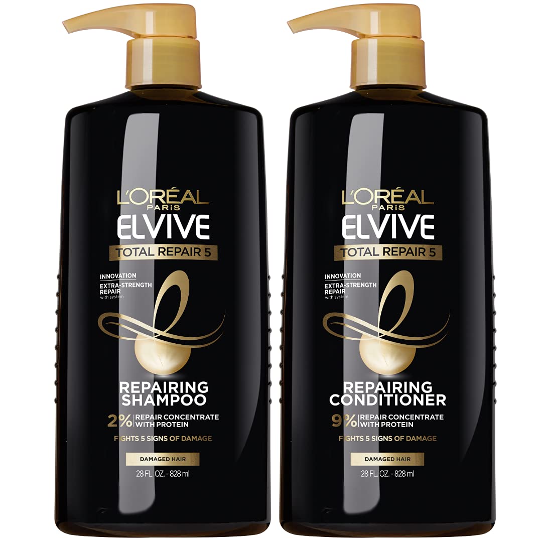 Set de Shamppo y Acondicionador L'oreal Paris Elvive Total Repair 5 - Venta Internacional