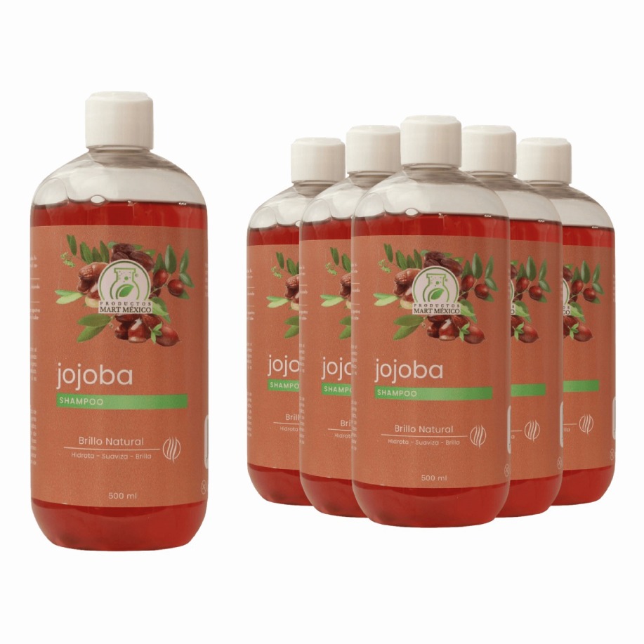 Foto 2 pulgar | Shampoo De Jojoba Pack Productos Mart Mexico 6 Piezas