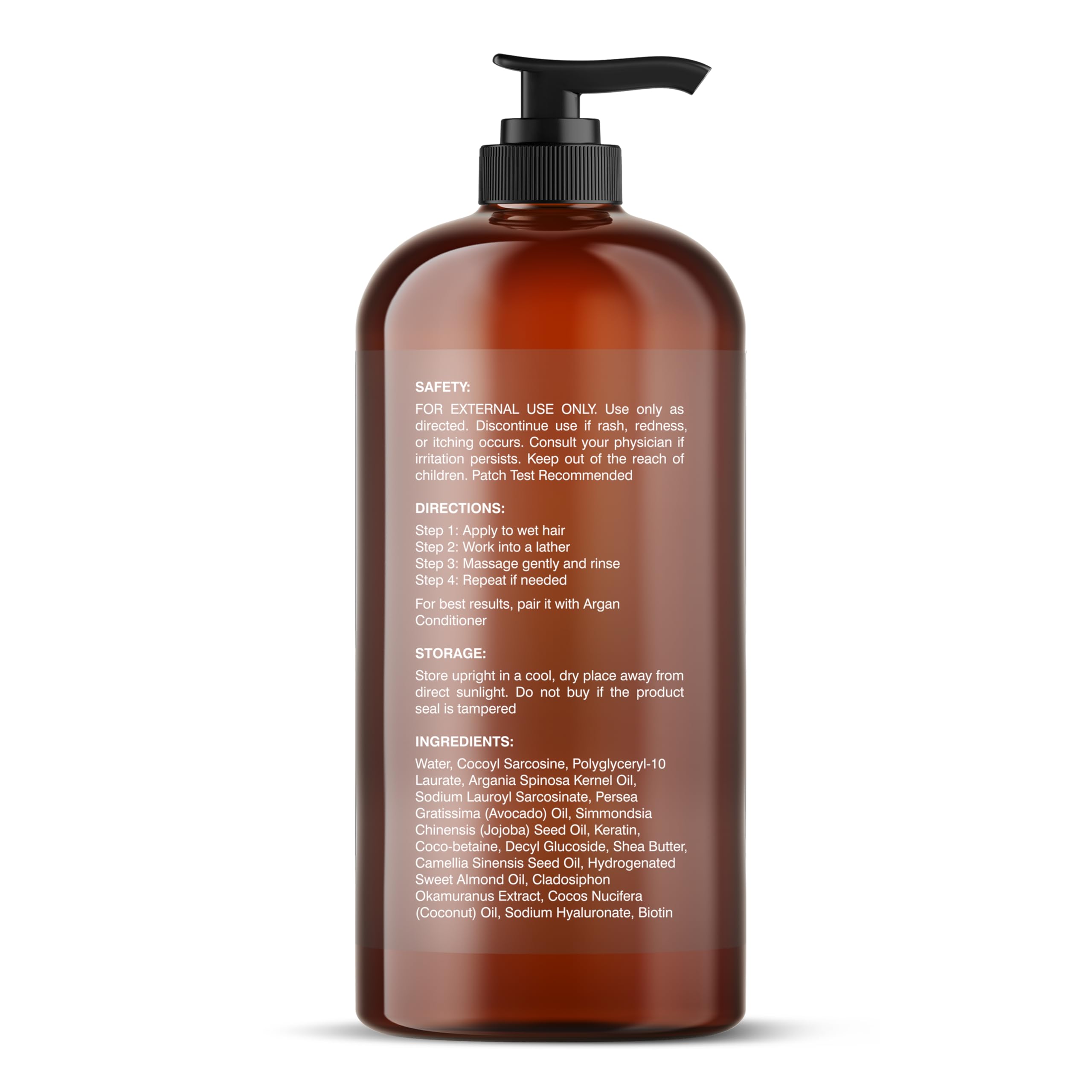 Foto 3 pulgar | Shampoo Botanic Hearth de Argán 480 Ml - Venta Internacional