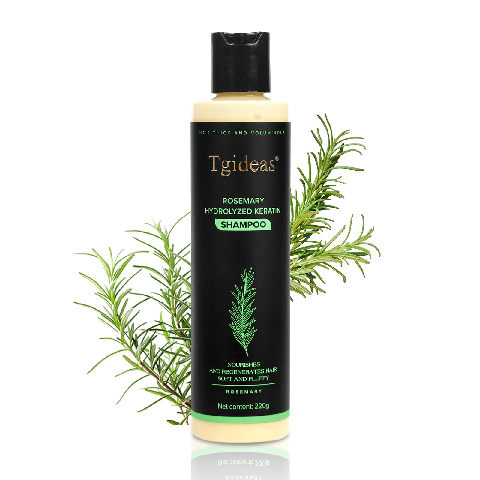 Foto 2 pulgar | Shampoo Tgideas Rosemary Hydrolyzed Keratin de 220 g-Venta Internacional