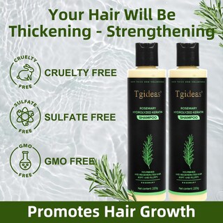 Foto 7 | Shampoo Tgideas Rosemary Hydrolyzed Keratin de 220 g-Venta Internacional