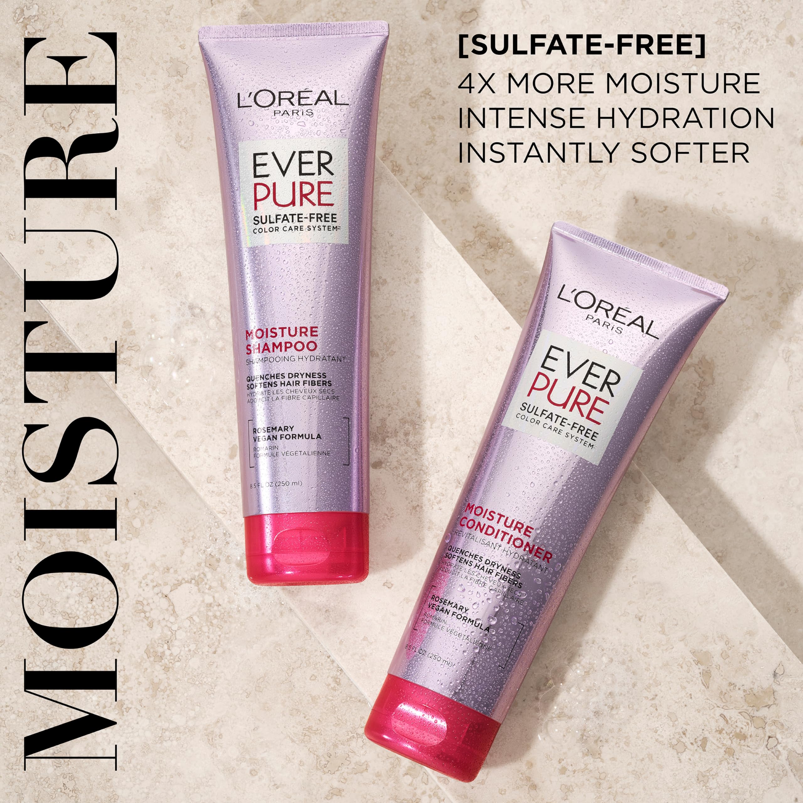 Foto 3 pulgar | Set De Champú Y Acondicionador L'oreal Paris Everpure, 1 Kit - Venta Internacional.