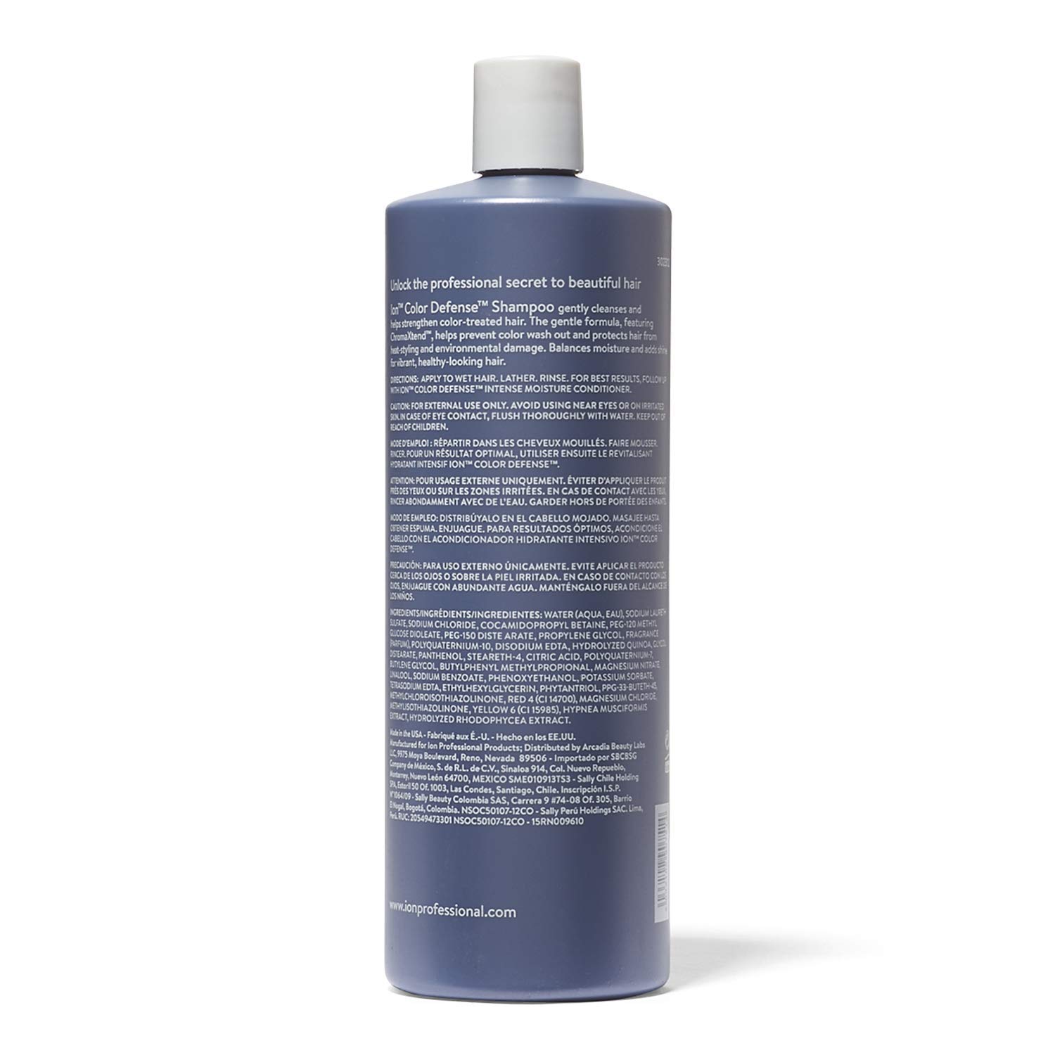 Foto 4 pulgar | Champú Ion Color Defense Para Cabello Teñido - Venta Internacional.
