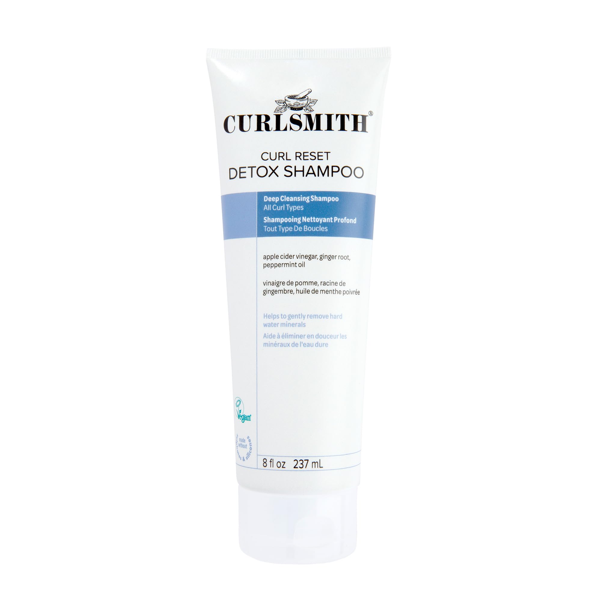 Champú Curlsmith Curl Reset Detox Detox Detox Deep Cleanser 250 Ml - Venta Internacional.