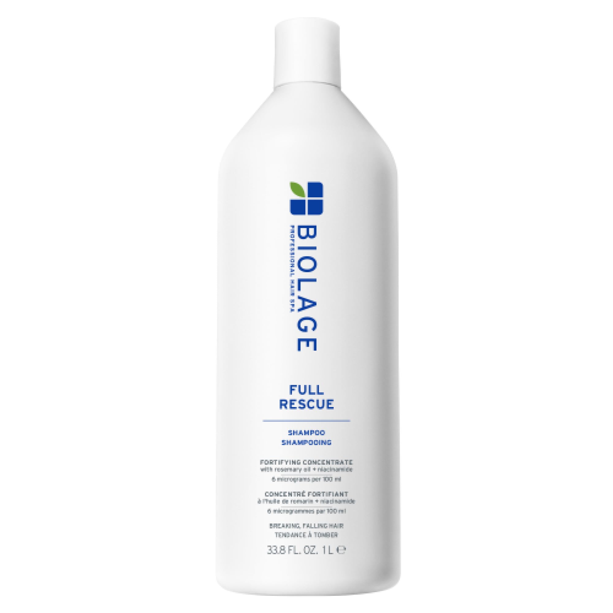 Champú Biolage Full Rescue Para Cabello Fino, 1 Litro, Vegano Y Libre De Crueldad Animal - Venta Internacional.