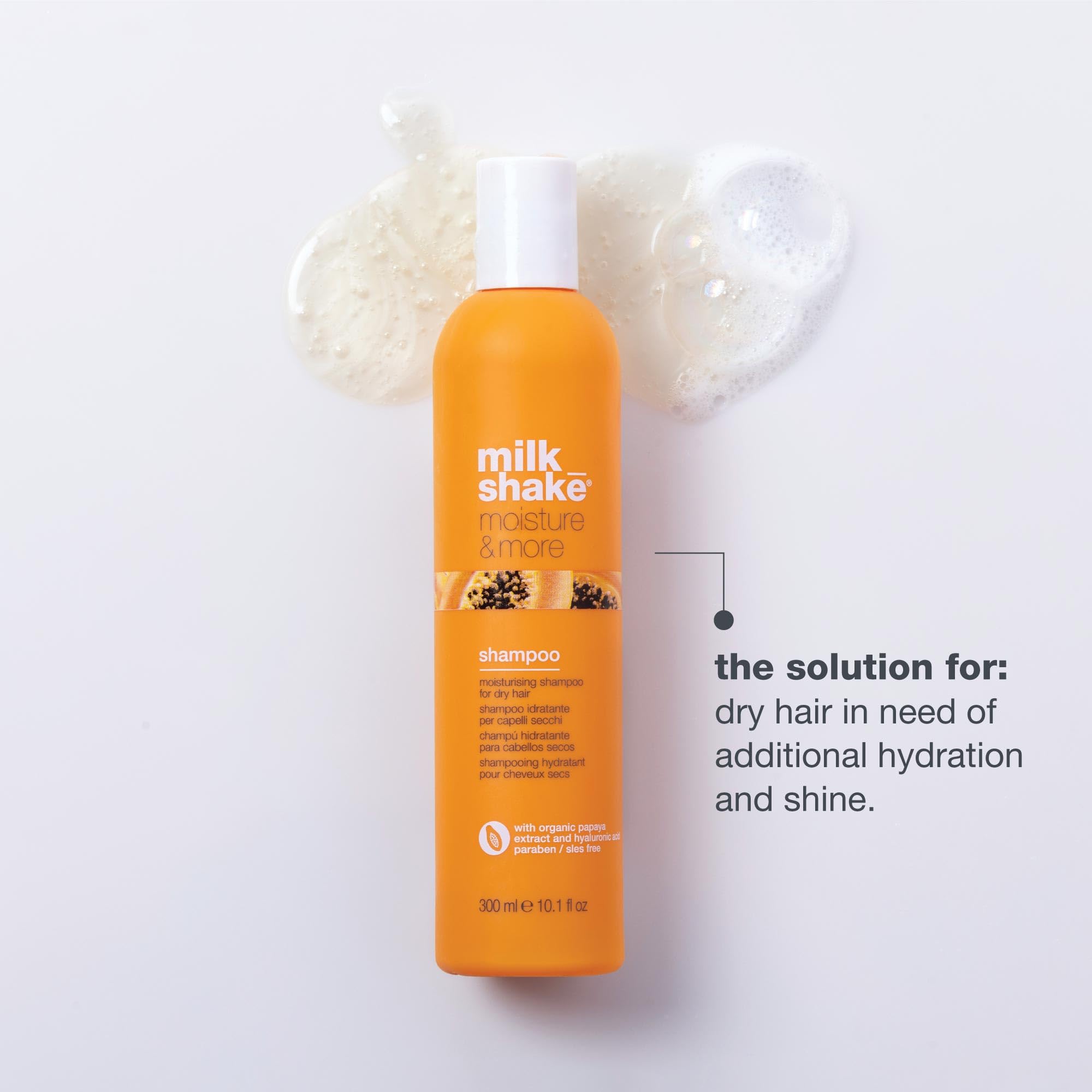 Foto 3 pulgar | Champú Milk_shake Moisture & More Hidratante 300 Ml - Venta Internacional.