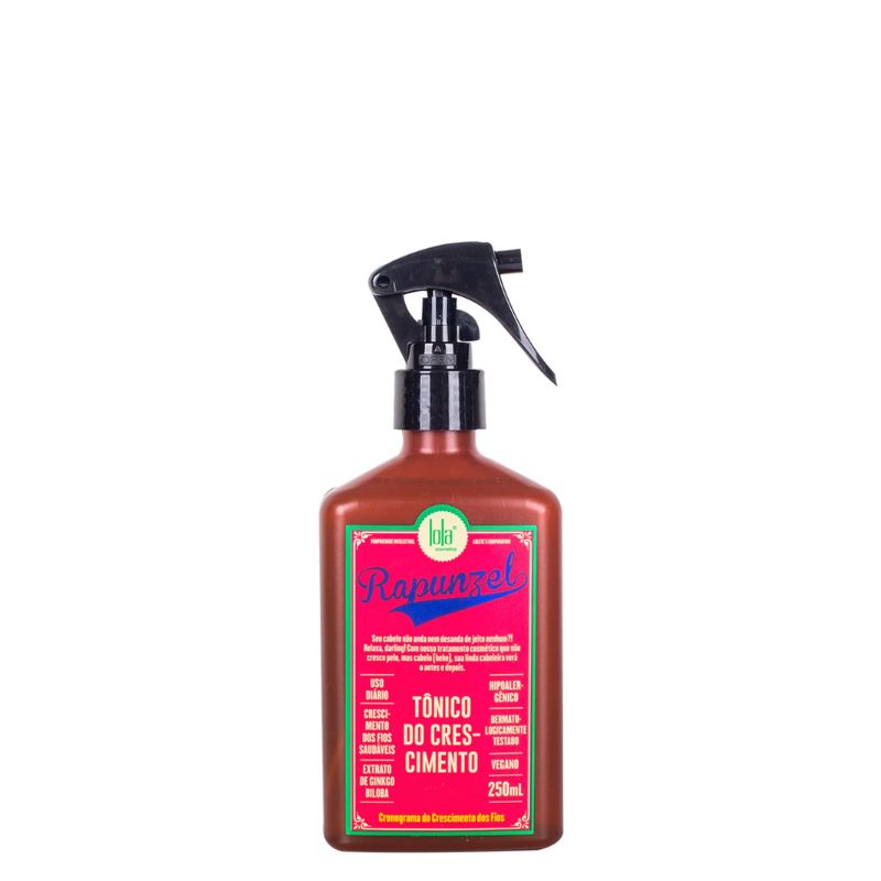 Foto 3 pulgar | Lola Cosmetics Tonico De Crecimiento Rapunzel 250 Ml