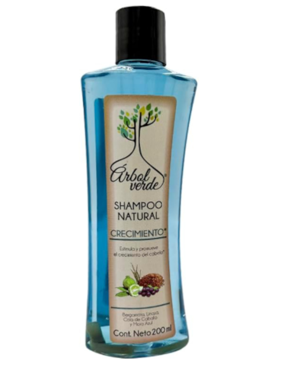 Foto 3 pulgar | Shampoo Árbol Verde Natural Crecimiento + Termo De Agua De Regalo Güish