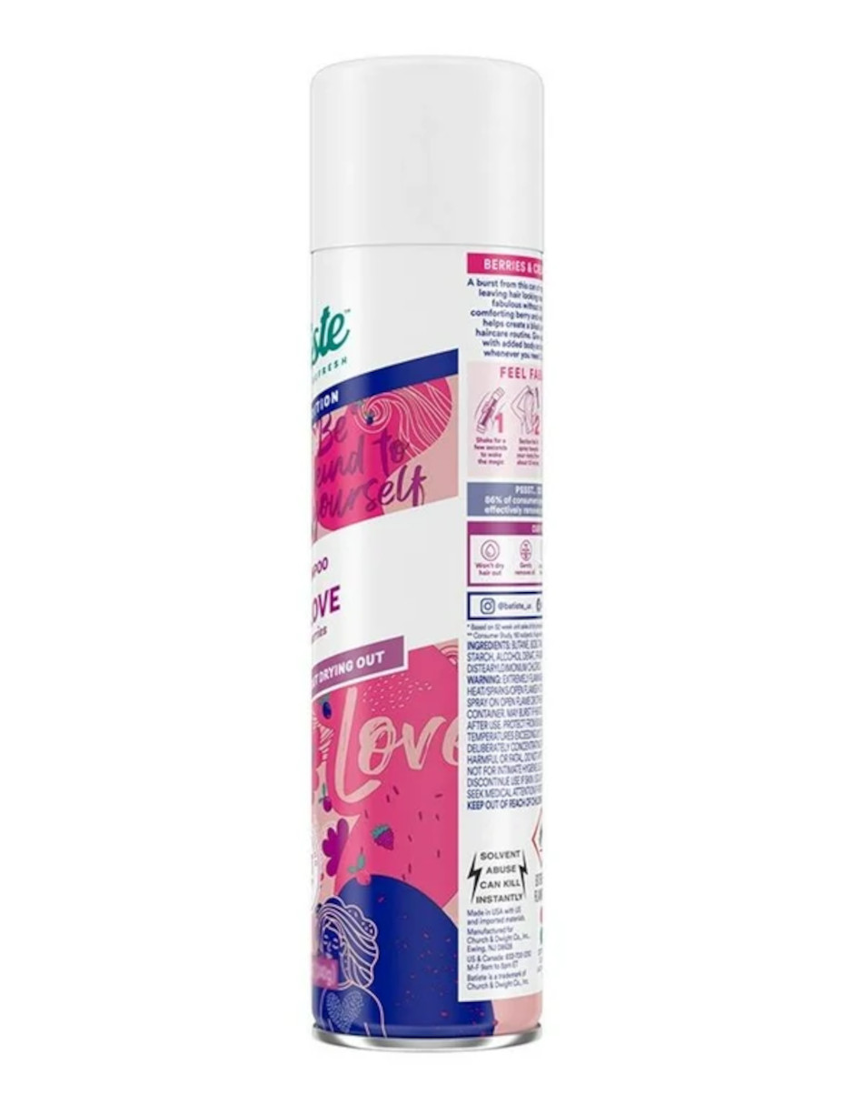 Foto 4 pulgar | Shampoo en Seco Batiste Self Love  Frutos Rojos  + Termo de Agua