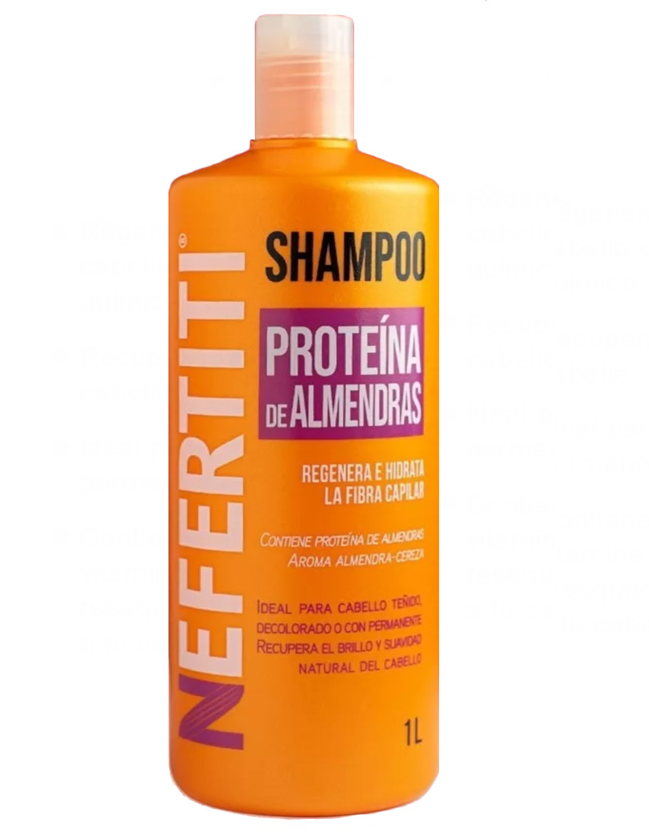 Foto 4 pulgar | Shampoo Proteína de Almendras sin Parabenos + Termo Güishx