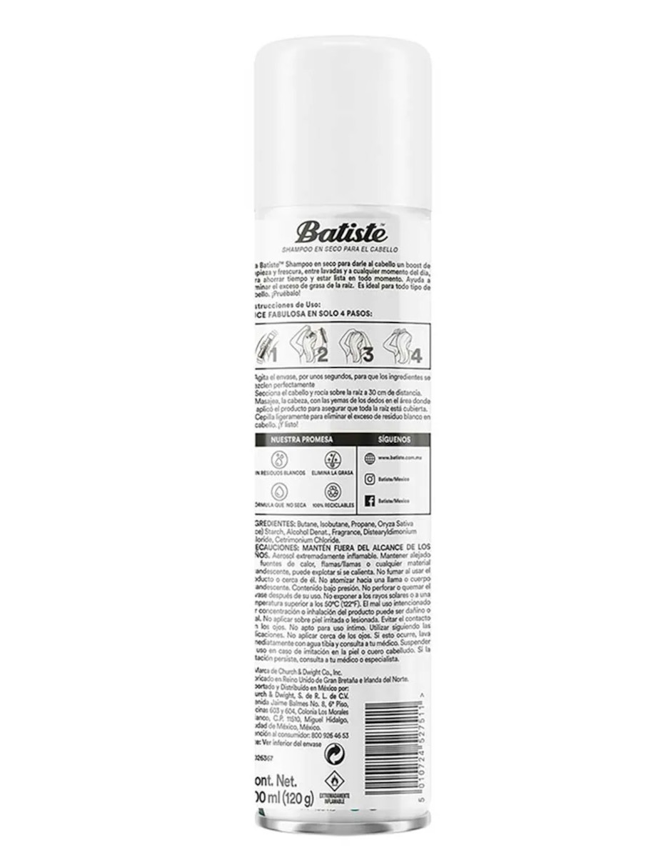 Foto 3 | Shampoo en Seco Batiste Tropical + Termo Güish