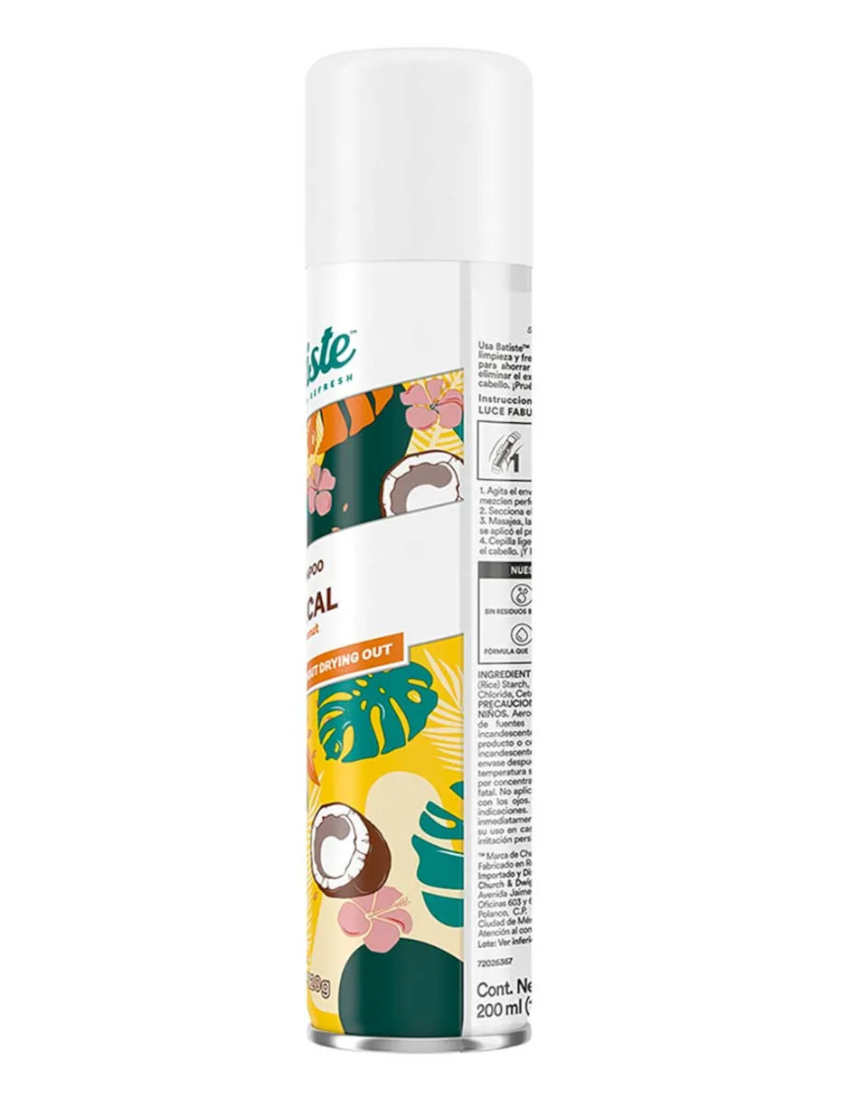 Foto 5 pulgar | Shampoo en Seco Batiste Tropical + Termo Güish