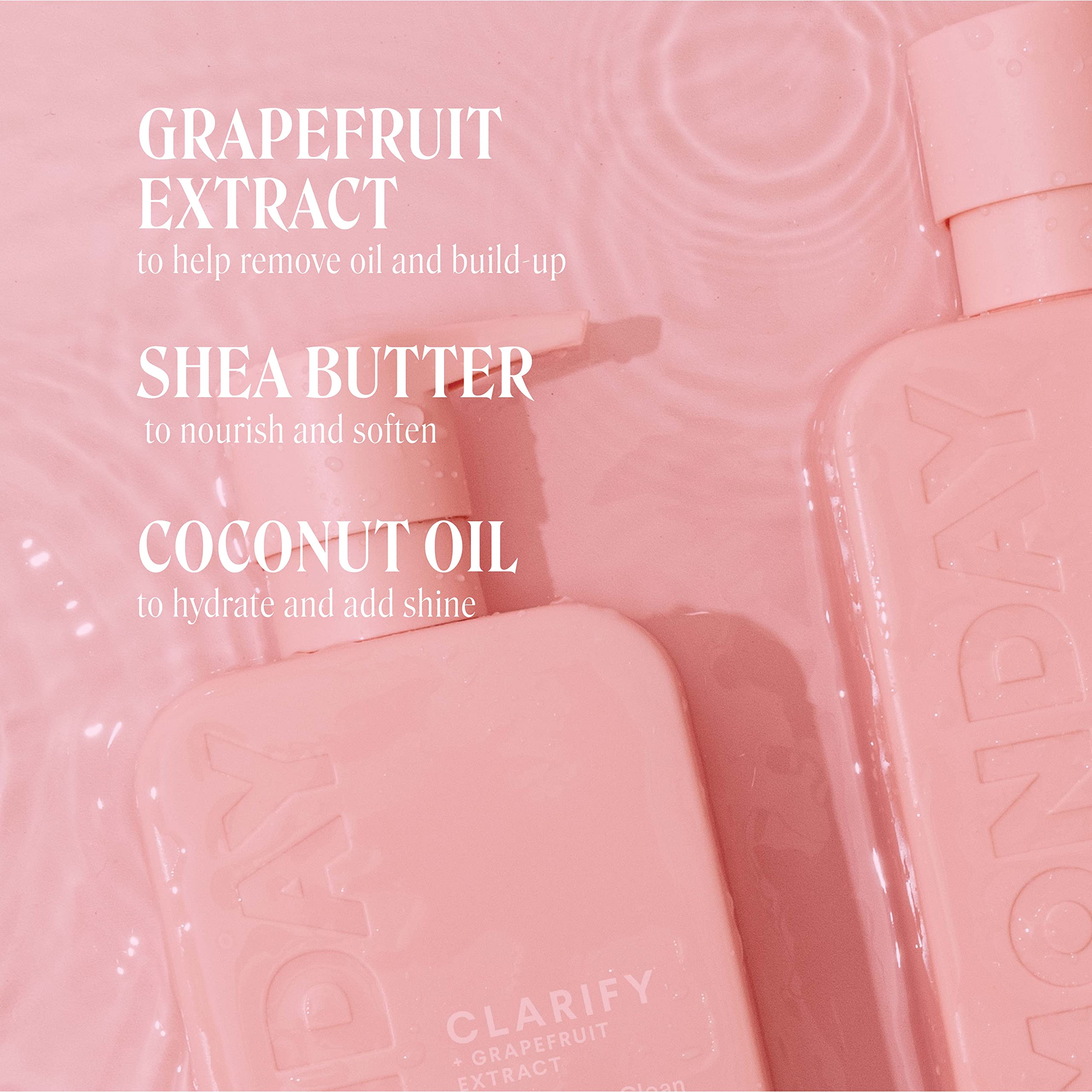 Foto 4 pulgar | Champú Monday Haircare Clarify 354 Ml Para Cabello Graso Con Extracto De Pomelo - Venta Internacional.