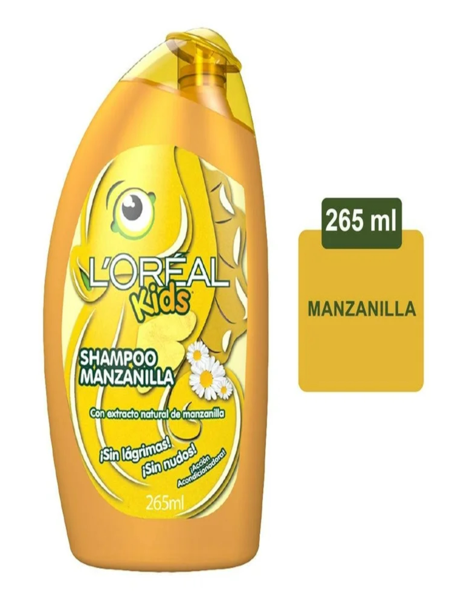Foto 3 pulgar | Champú Manzanilla L'Oréal Kids + Termo de Agua Güish
