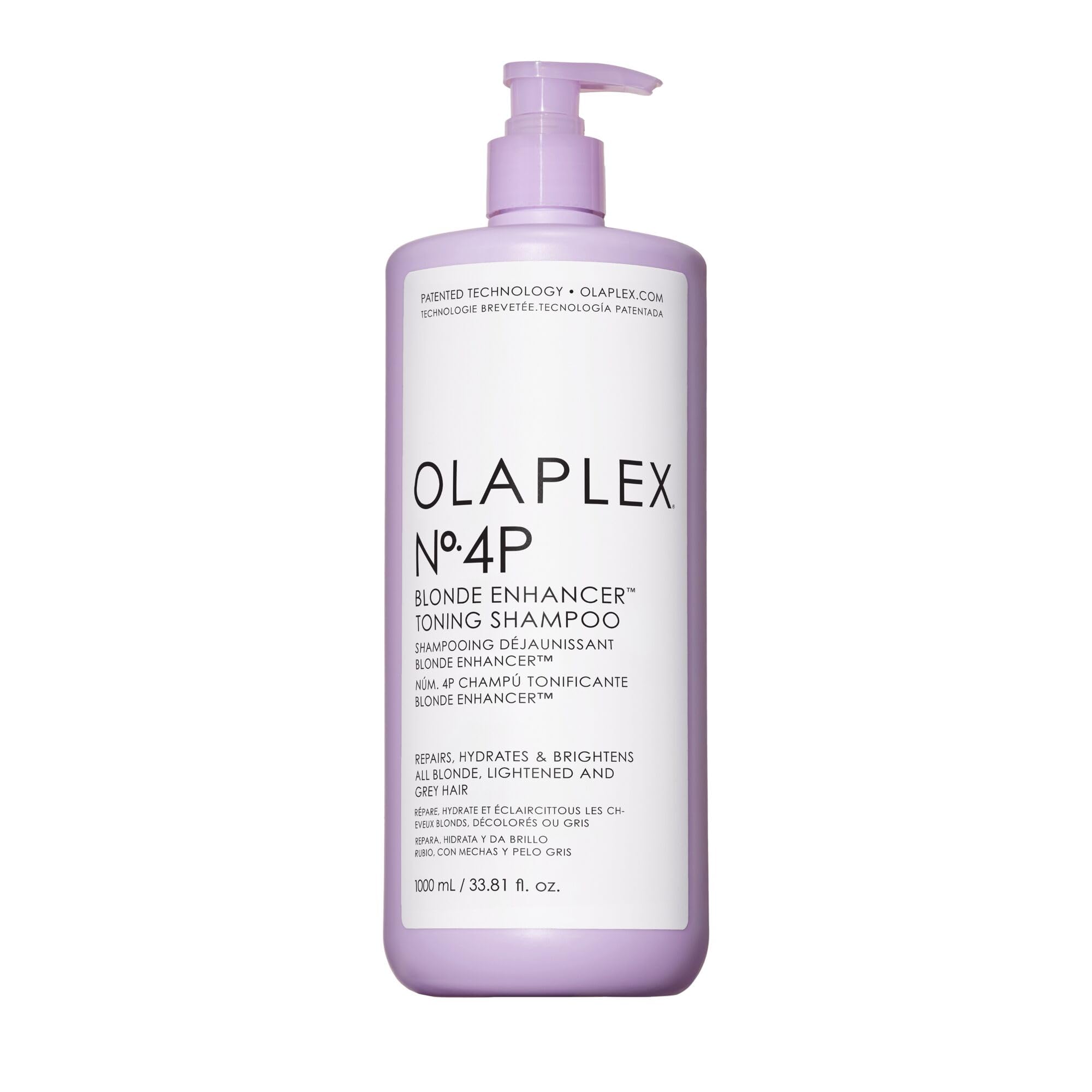 Foto 2 pulgar | Champú Olaplex Nº.4p Blonde Enhancer Tonificante 1l - Venta Internacional.