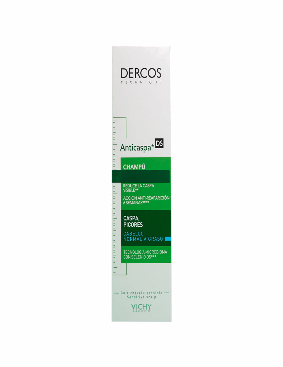 Foto 5 pulgar | Shampoo Anticaspa Vichy Dercos Para Cabello Seco + Termo Güish Gratis