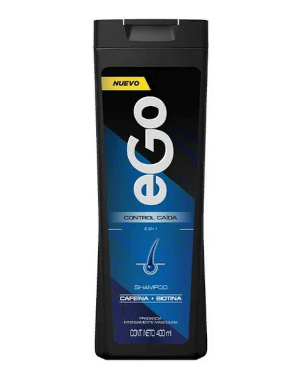 Foto 3 pulgar | Ego Shampoo Control Caída 2 En 1  Reduce La Caída Del Cabello Y Deja Una Fragancia + Termo Güish Gratis