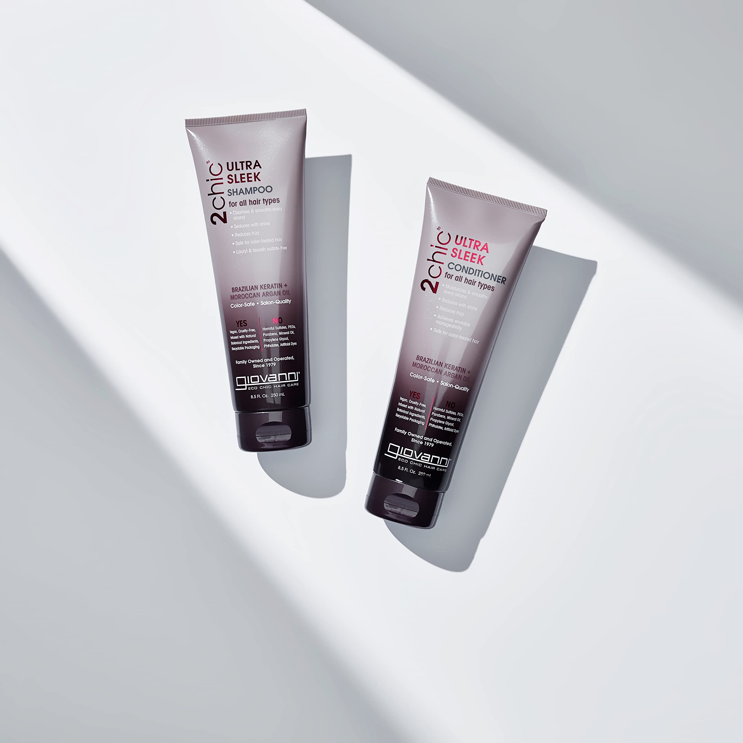 Foto 4 | Champú Giovanni 2chic De Fitoqueratina Brasileña Ultradelgada 700 Ml - Venta Internacional.