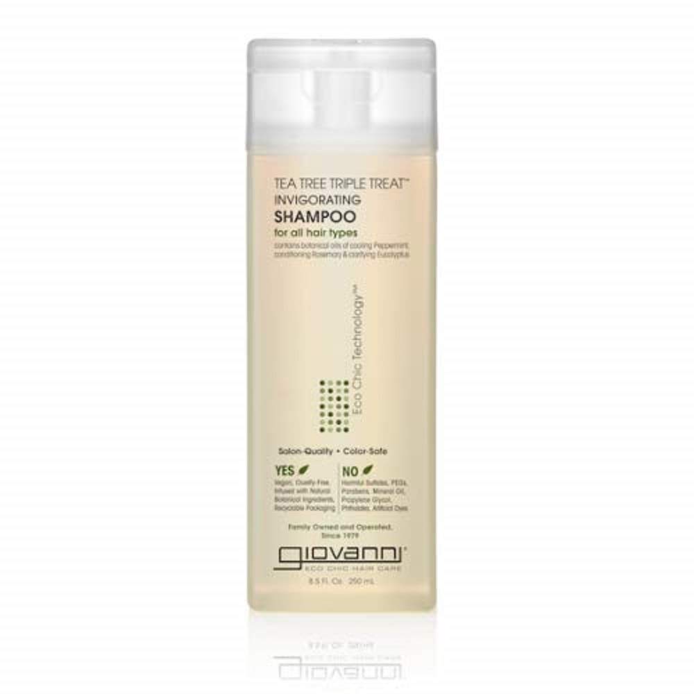 Foto 2 pulgar | Champú Giovanni Tea Tree Triple Treat, Revitalizante, 250 Ml - Venta Internacional.