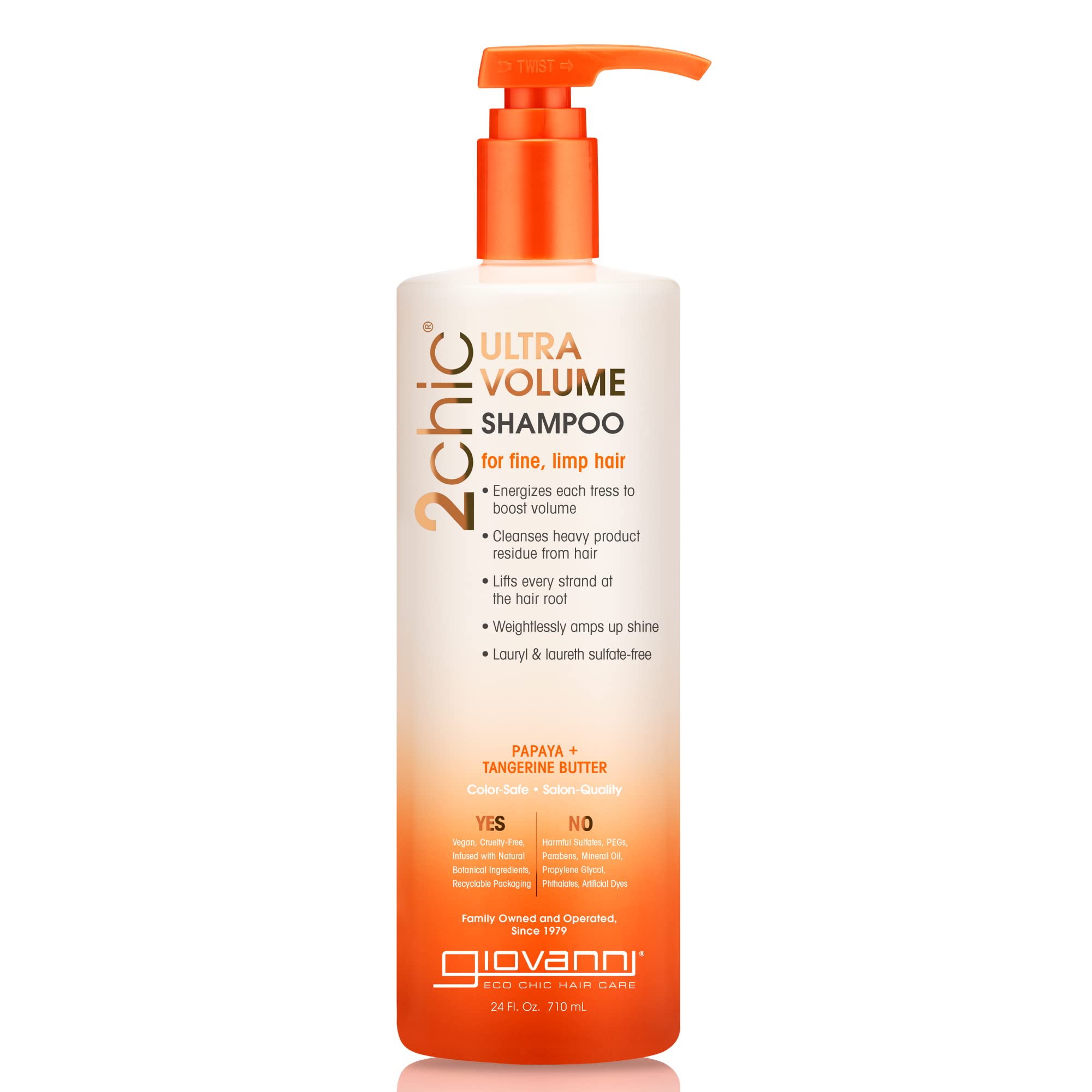 Shampoo Giovanni 2chic Ultra-volumen 710 Ml - Venta Internacional