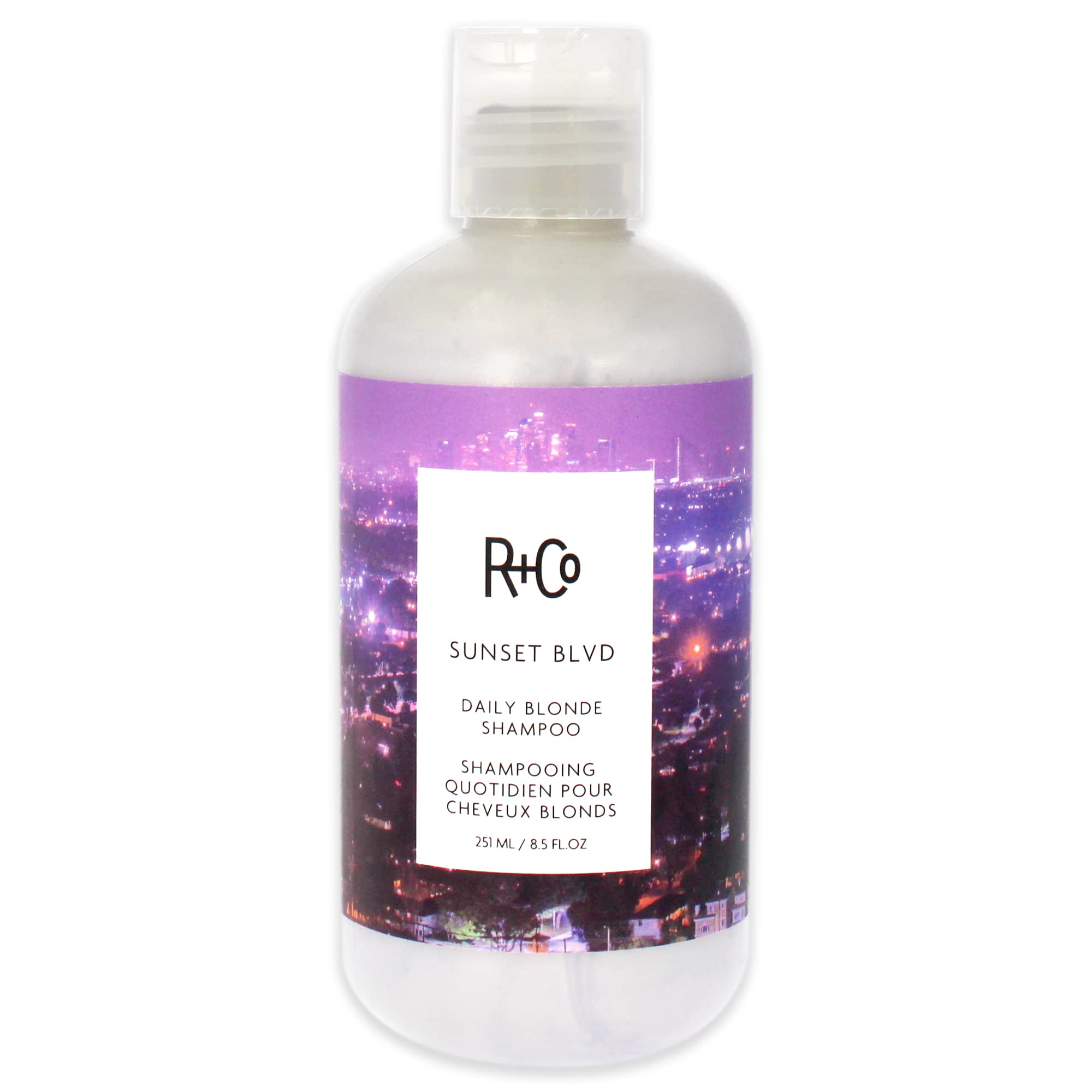 Champú R+co Sunset Blvd Daily Blonde, 250 Ml, Vegano Cruelty-fr - Venta Internacional.