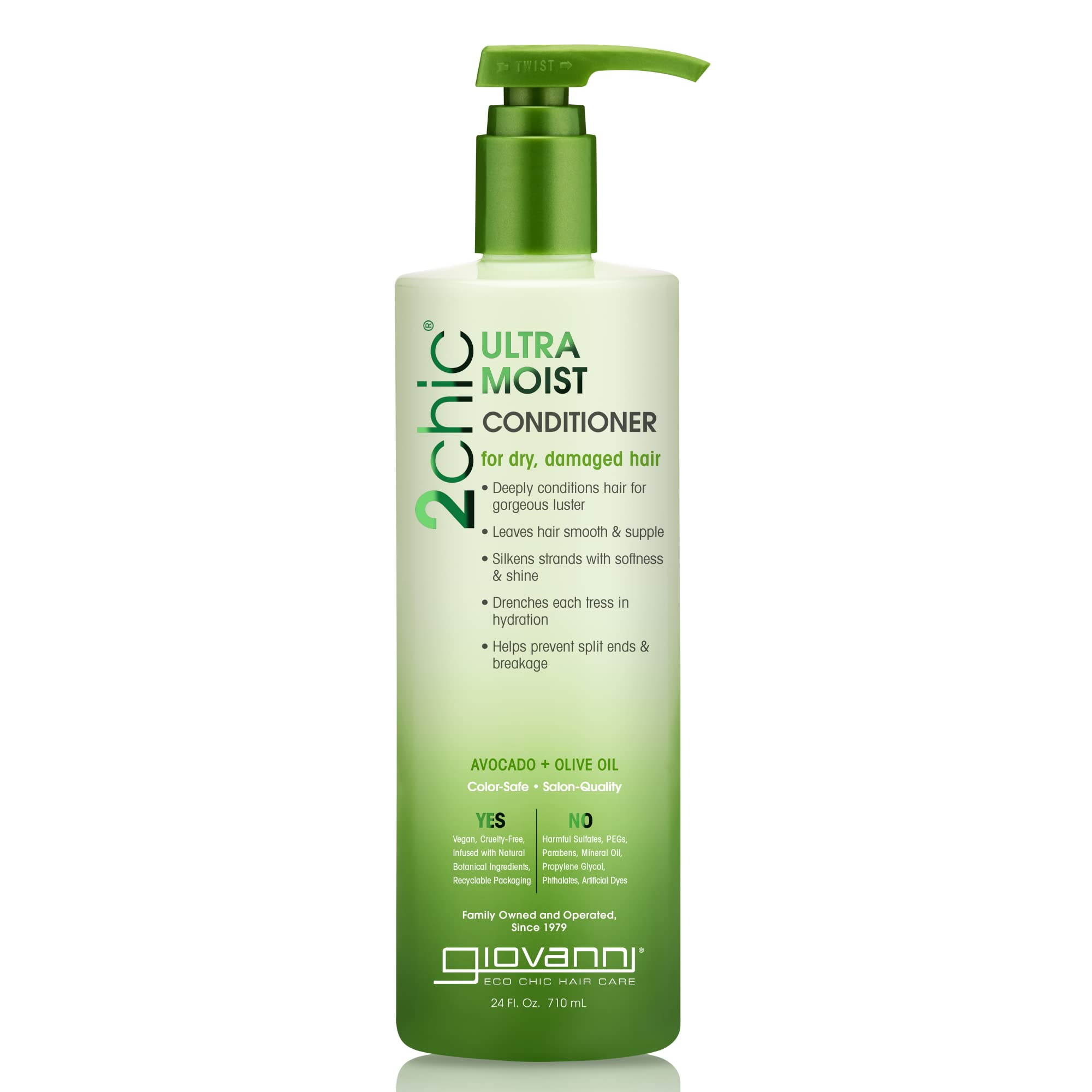 Acondicionador Giovanni 2chic Ultra Húmedo Aguacate & Olive 700 Ml - Venta Internacional.