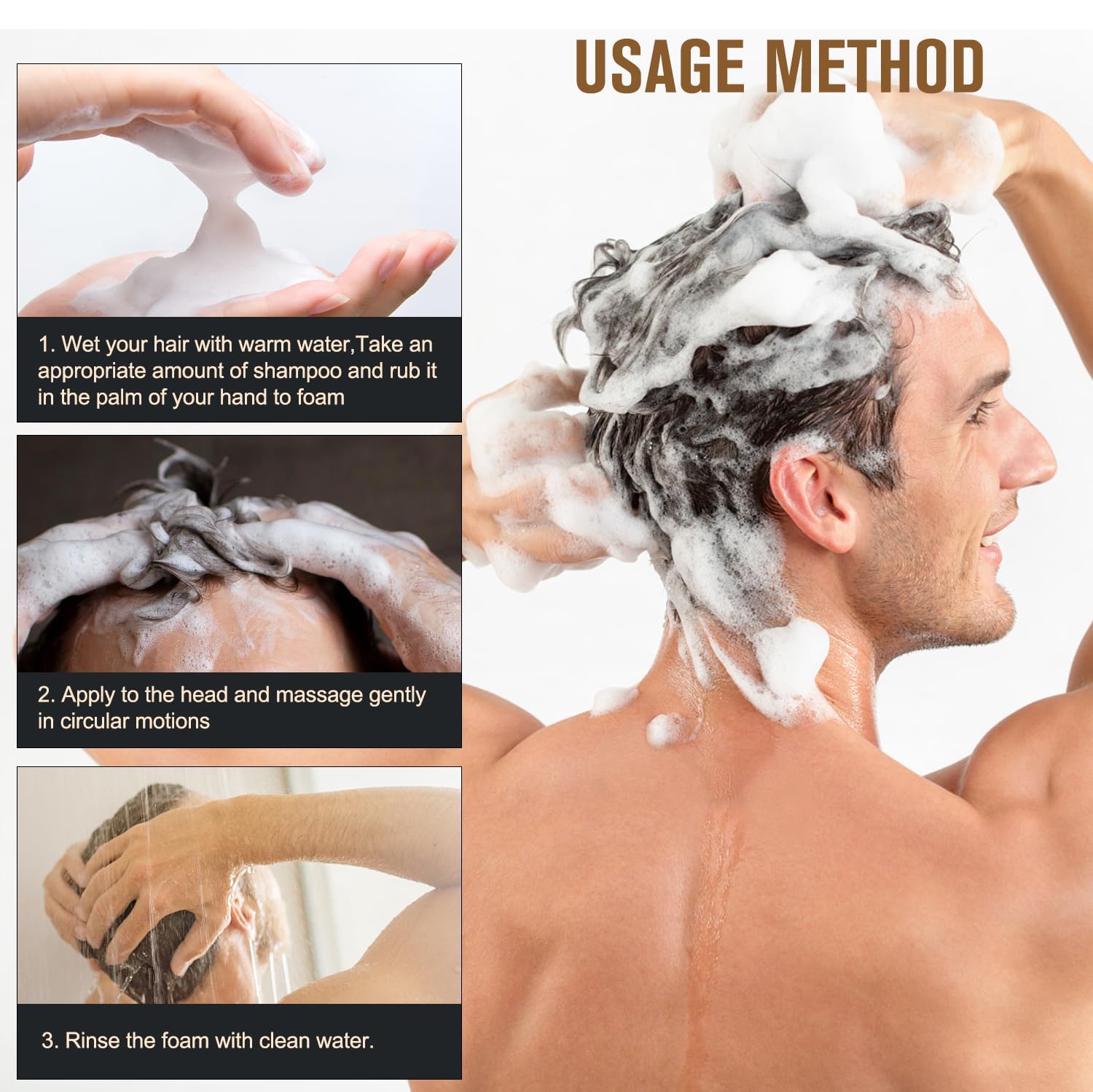 Foto 7 pulgar | Champú Root Activator Para El Crecimiento Del Cabello Y Anticaída, 2 Unidades - Venta Internacional.