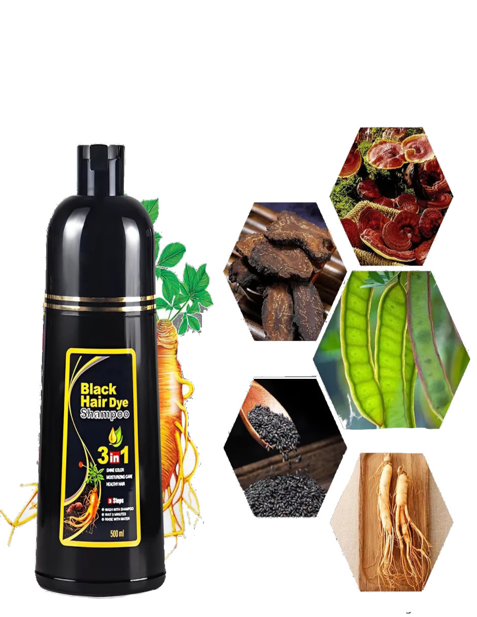 Foto 4 pulgar | Shampoo de Jengibre Cubre Canas 500 ml + Termo de Agua Güish