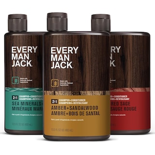 Foto 1 | Champú Y Acondicionador Every Man Jack 2 En 1 Para Hombre, 400 Ml, Paquete De 3 - Venta Internacional.