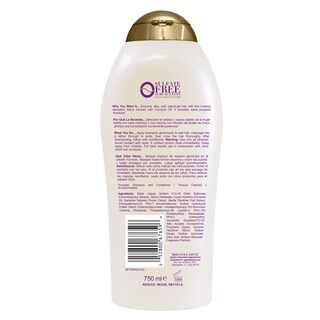 Foto 2 | Champú Ogx Extra Strength Damage Remedy Coconut 750 Ml - Venta Internacional