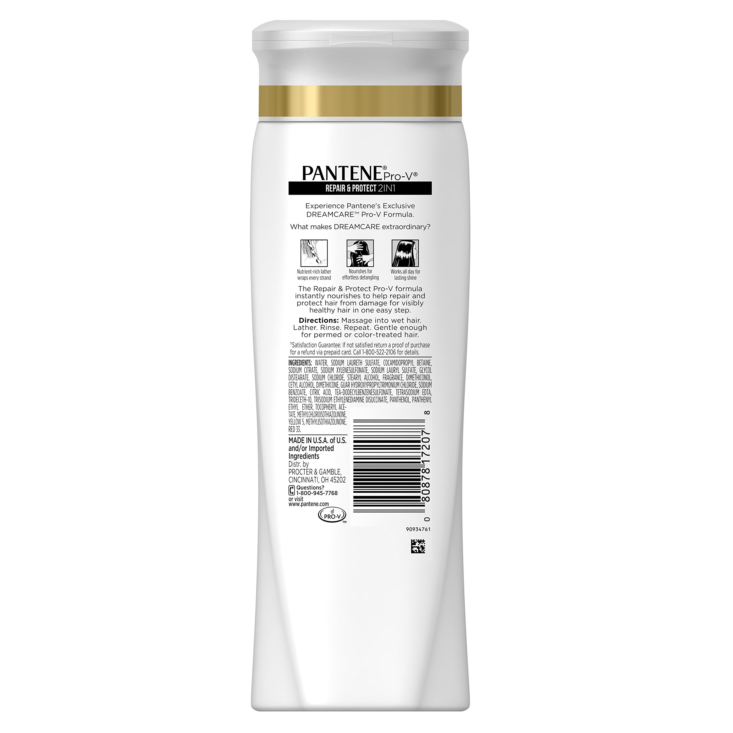 Foto 3 pulgar | Champú Y Acondicionador Pantene Pro-v Repair & Protect 375 Ml - Venta Internacional.
