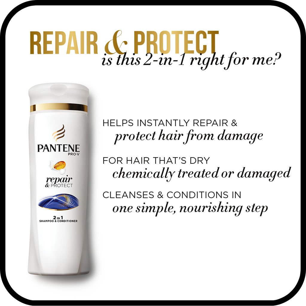 Foto 4 pulgar | Champú Y Acondicionador Pantene Pro-v Repair & Protect 375 Ml - Venta Internacional.