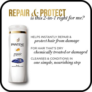 Foto 3 | Champú Y Acondicionador Pantene Pro-v Repair & Protect 375 Ml - Venta Internacional.