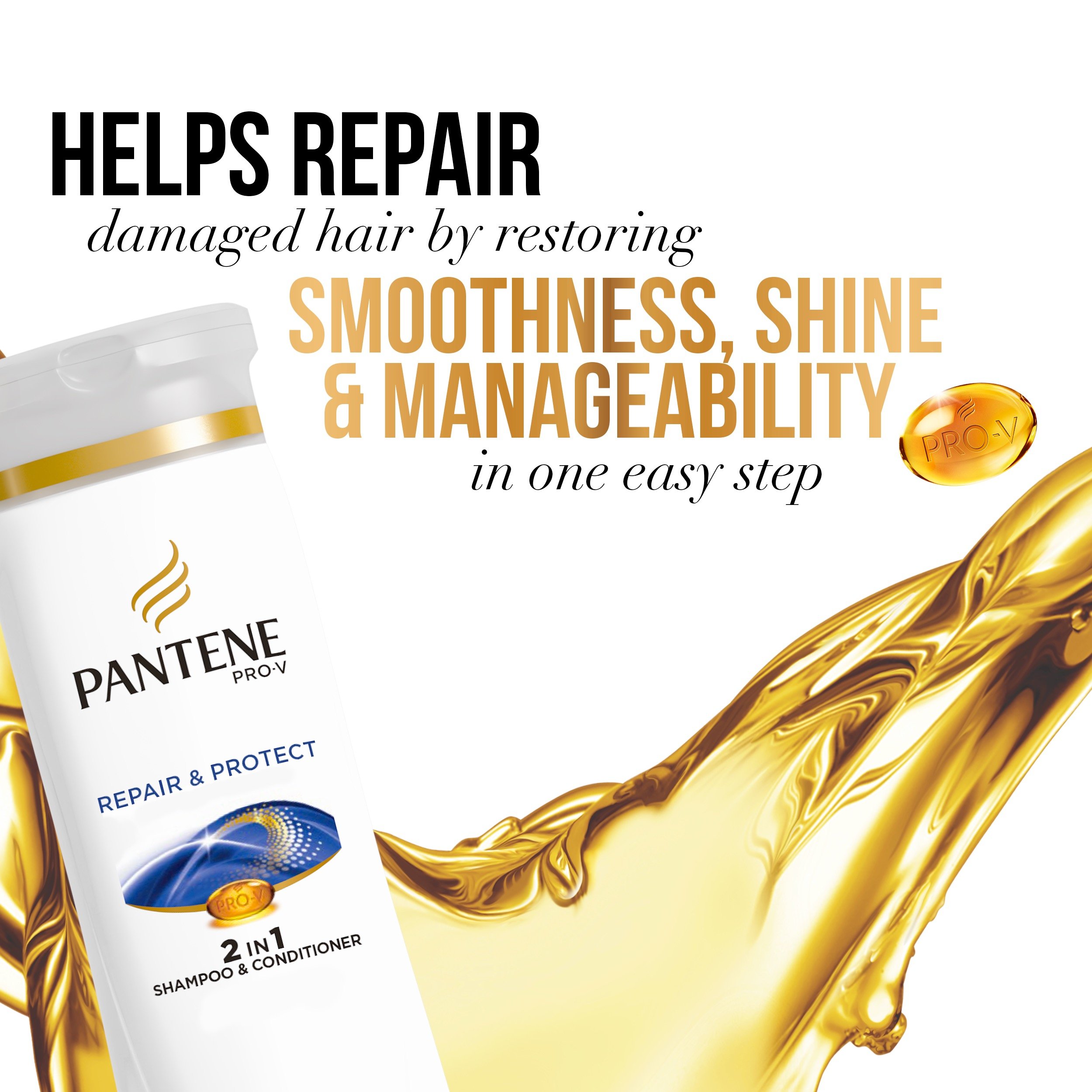 Foto 5 pulgar | Champú Y Acondicionador Pantene Pro-v Repair & Protect 375 Ml - Venta Internacional.