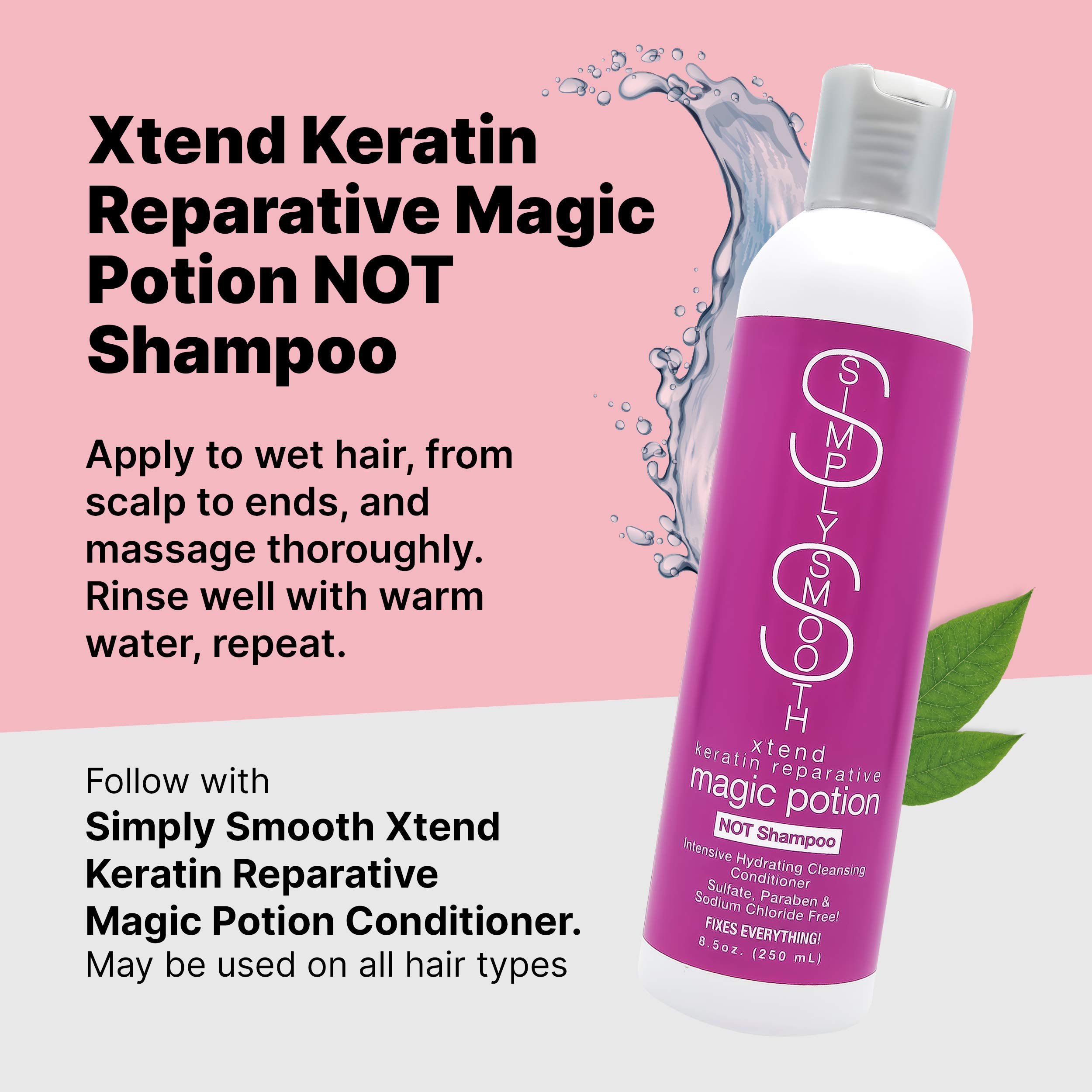 Foto 3 pulgar | Acondicionador Limpiador Simply Smooth Magic Potion 250 Ml - Venta Internacional.