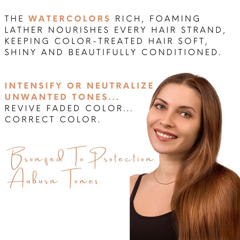 Foto 2 | Champú Watercolors Color Depositing Molten Bronze 250 Ml - Venta Internacional.