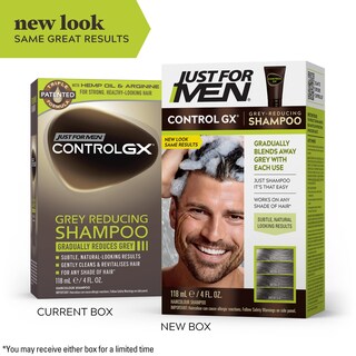 Foto 2 | Shampoo Just For Men Control Gx Grey Reducing 120 Ml - Venta Internacional