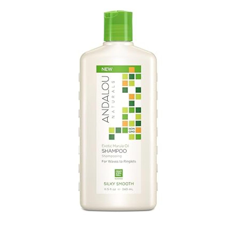 Champú Andalou Naturals Exotic Marula Oil Silky Smooth 340 Ml - Venta Internacional.